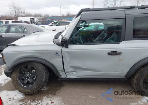 2024 Ford Bronco Black Diamond z USA, uszkodzony, nr VIN 1FMDE1AP7RLA68730